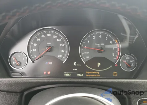 2015 BMW M4 z USA, uszkodzony, nr VIN WBS3R9C59FK329736